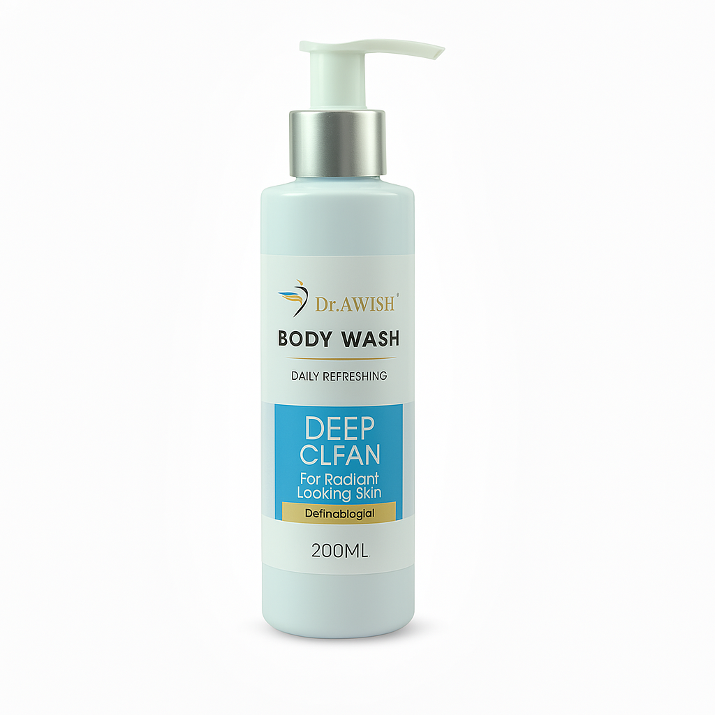 Dr. Awish Body Wash Gentle Care, Deep Clean Dermatologist-Approved Daily Body Wash