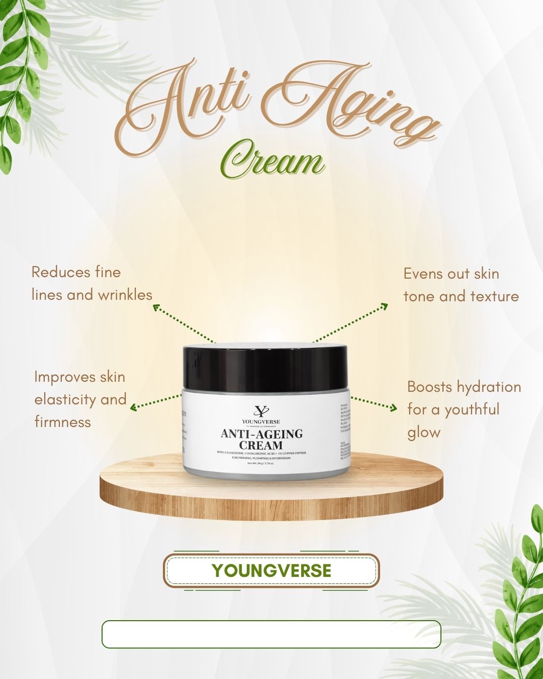 Youngverse Anti-Ageing Face Cream (50 g)