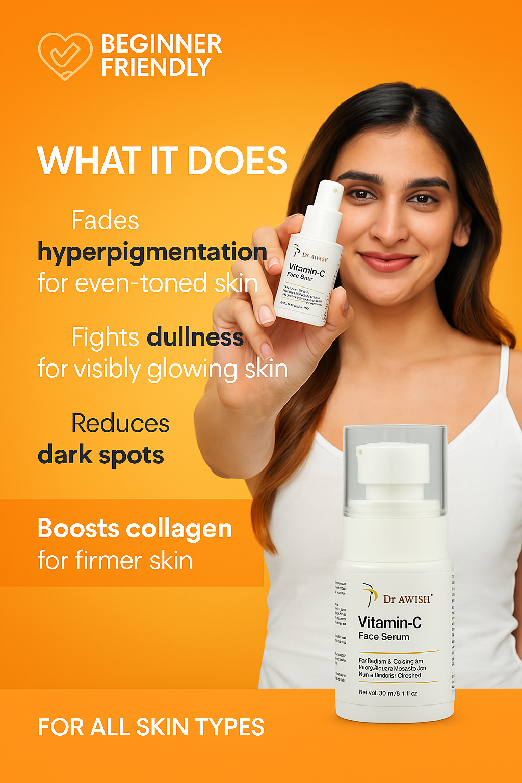 Dr. Awish Vitamin C face serum (30ml)