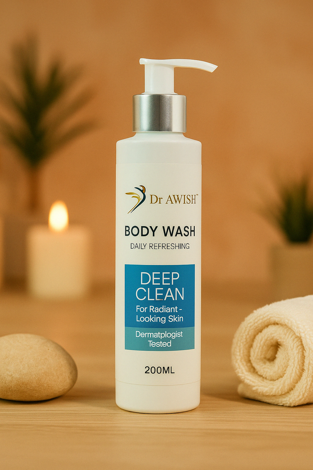 Dr. Awish Daily Essentials Kit Glutathione Face Wash Face Brightening Wash, Refreshing Body Wash & Sunscreen Invisible SPF 30+  Lightweight Sunscreen