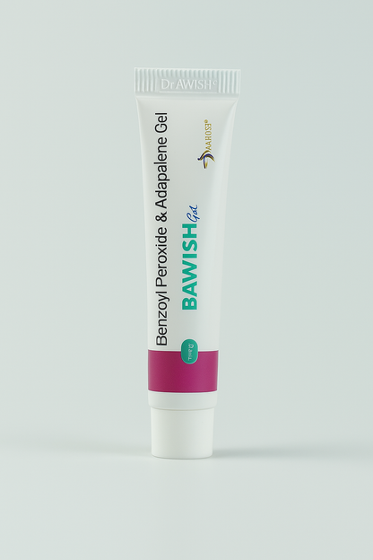 Dr. Awish BAWISH Gel – Advanced Acne Solution with Benzoyl Peroxide & Adapalene