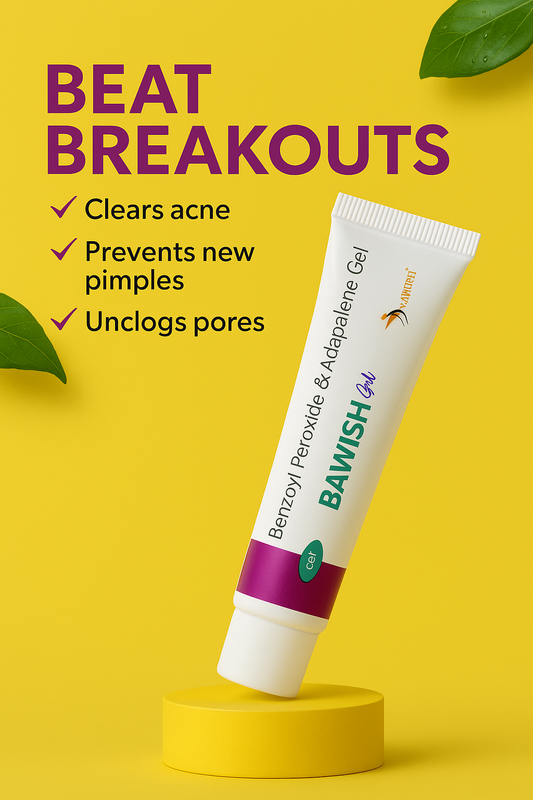 Dr. Awish BAWISH Gel – Advanced Acne Solution with Benzoyl Peroxide & Adapalene