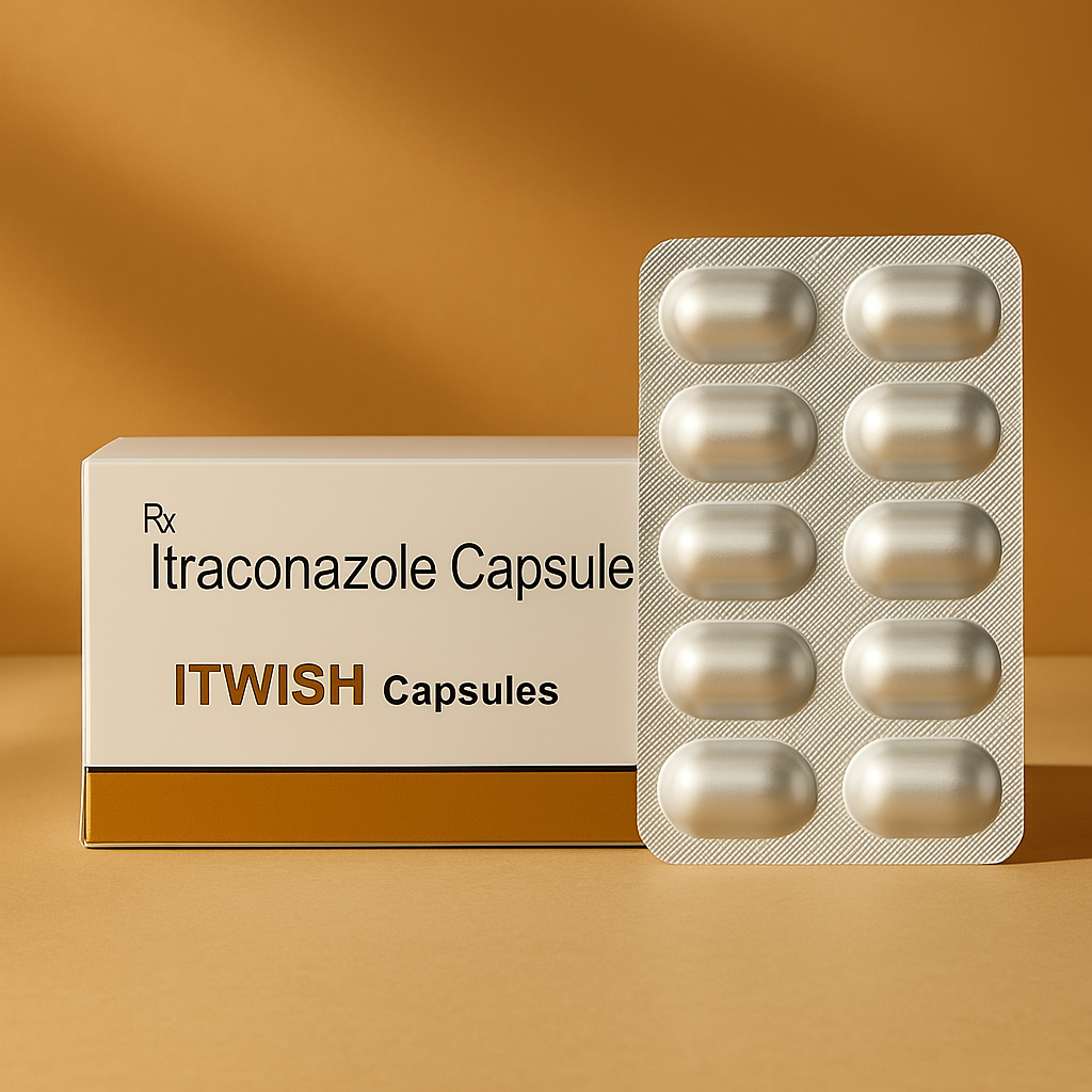 Dr. Awish ITWISH Capsules – Broad-Spectrum Antifungal Treatment for Skin, Nail & Systemic Infections