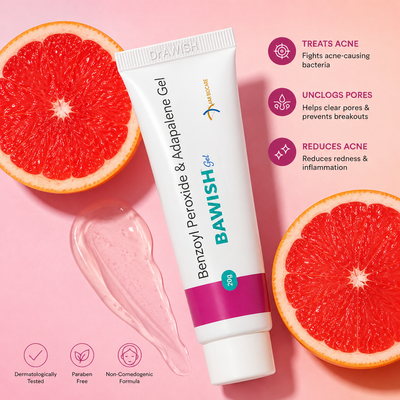 Dr. Awish BAWISH Gel – Advanced Acne Solution with Benzoyl Peroxide & Adapalene