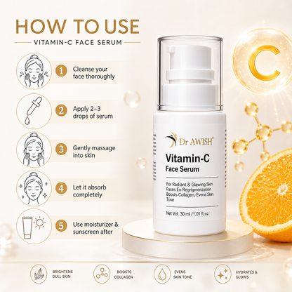 Dr. Awish Vitamin C face serum (30ml)