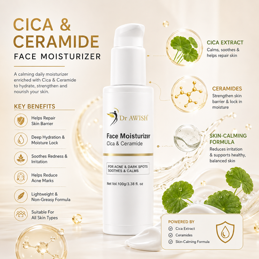Dr. AWISH Face Moisturizer Cica & Ceramide