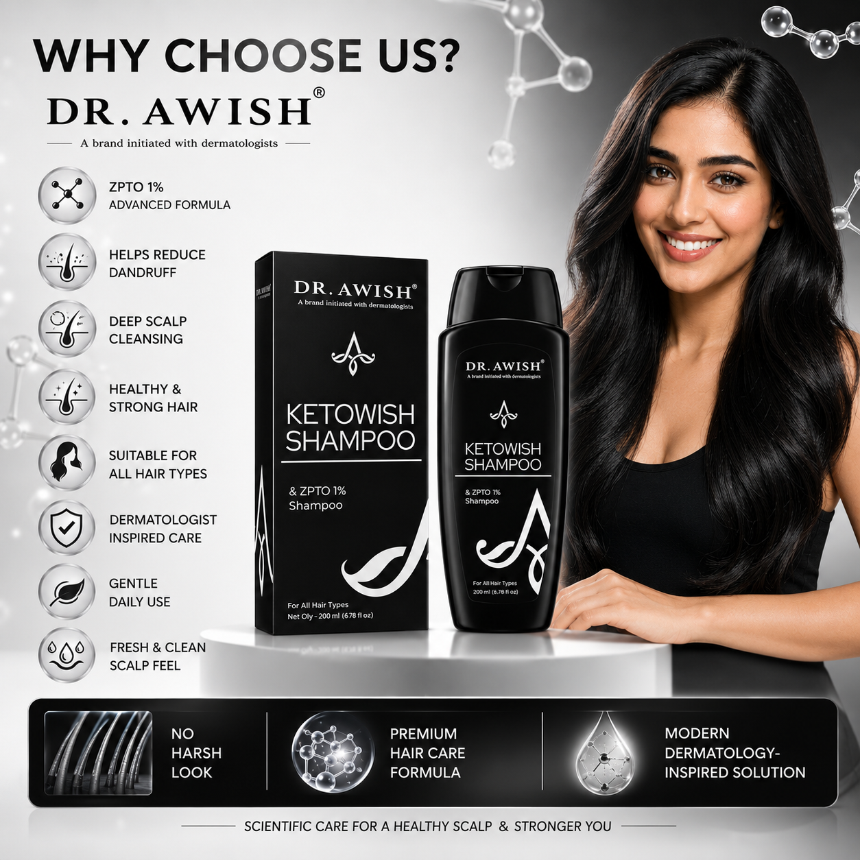 Dr. AWISH Ketowish Shampoo