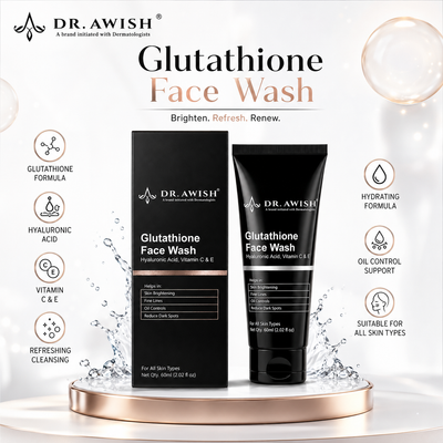 Dr. Awish  Glutathione Face Wash for Bright, Even-Toned Skin