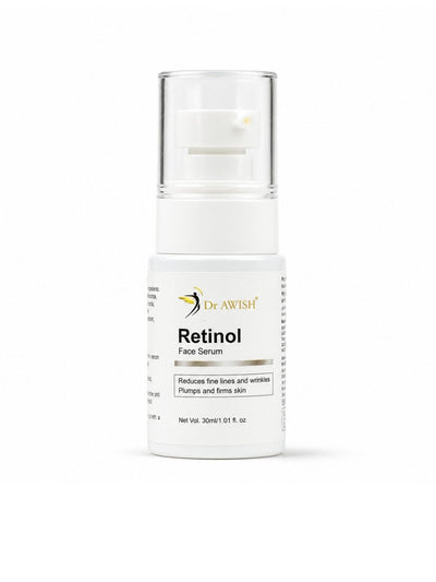 Dr. Awish Retinol Face Serum – Hydrate, Brighten & Combat Aging | 30ml