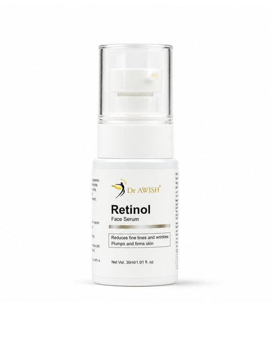 Dr. Awish Retinol Face Serum – Hydrate, Brighten & Combat Aging | 30ml
