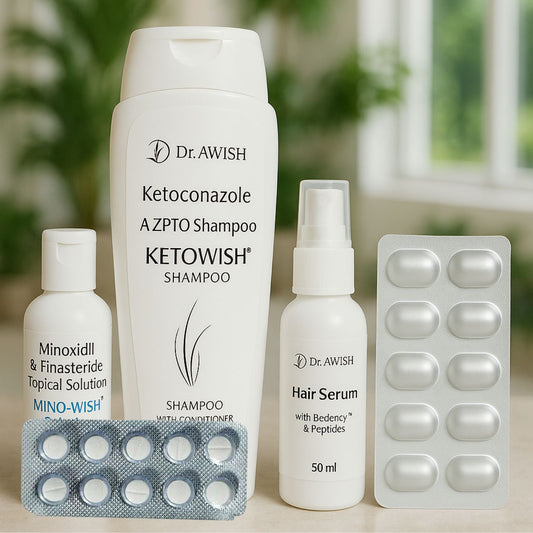 Dr. Awish Hair Care Kit for Hair Loss | Strengthen, Regrow & Nourish